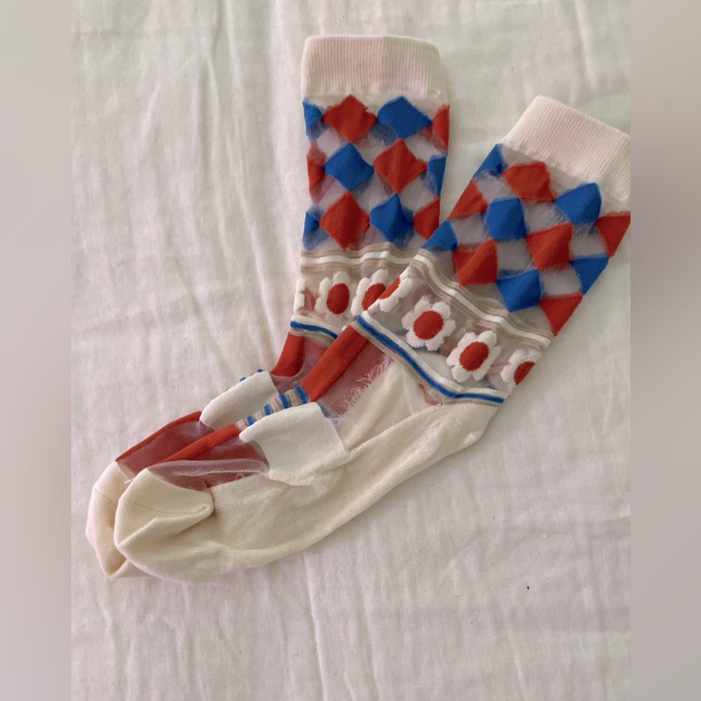 NWOT Nylon and cotton blend boutique socks.